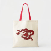 Red Wax Dragon Tote Bag (Voorkant)