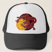 Red Wax Dragon Trucker Pet (Voorkant)