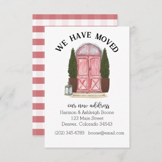 Red We hebben de aankondiging van de beweging verp (Voorkant / Achterkant)