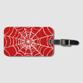 Red Web Bagagelabel (Voorkant (horizontaal))