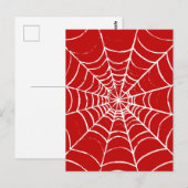 Red Web Briefkaart (Voorkant / Achterkant)