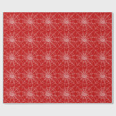 Red Web Cadeaupapier (Vlak)