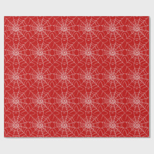Red Web Cadeaupapier