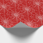 Red Web Cadeaupapier (Hoek)