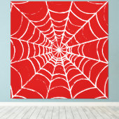 Red Web Canvas Afdruk (Insitu (Houten vloer))