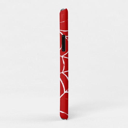 Red Web Case-Mate iPhone Case (Achterkant/rechts)