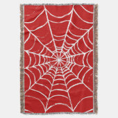 Red Web Deken (Voorkant Verticaal)