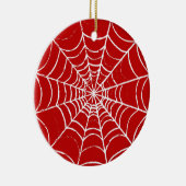 Red Web Keramisch Ornament (Rechts)