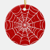 Red Web Keramisch Ornament (Voorkant)