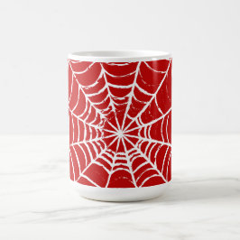 Red Web Koffiemok