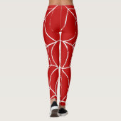 Red Web Leggings (Achterkant)