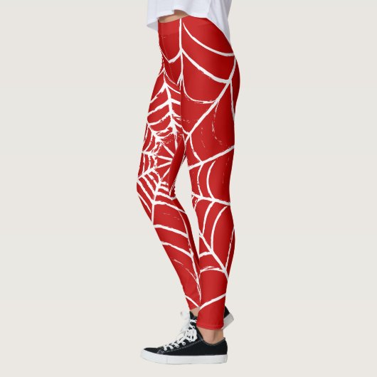 Red Web Leggings (Links)