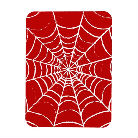 Red Web Magneet (Verticaal)