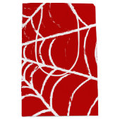 Red Web Medium Cadeauzakje (Voorkant)