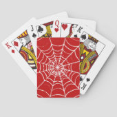 Red Web Pokerkaarten (Achterkant)