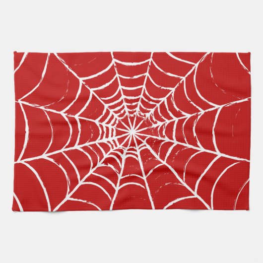 Red Web Theedoek (Horizontaal)