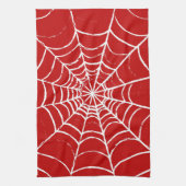 Red Web Theedoek (Verticaal)