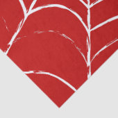 Red Web Tissuepapier (Detail)