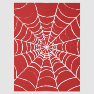 Red Web Tissuepapier