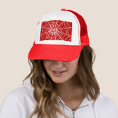 Red Web Trucker Pet (In situ)