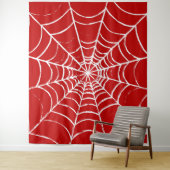 Red Web Wandkleed (In situ)
