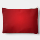 Red Wedding Bruidsmeisje Custom Accessoire Pouch Etui (Achterkant)