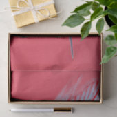RED-weefsel FLYYING HUMMINGBIRD Tissuepapier (Geschenk)