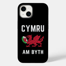 Red Welsh Dragon Cymru Rugby Fan Wales Case-Mate iPhone 14 Hoesje