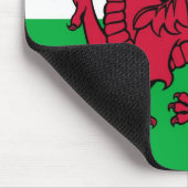 Red Welsh Dragon Muismat (Hoek)