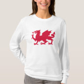 Red Welsh Dragon T-shirt (Voorkant)