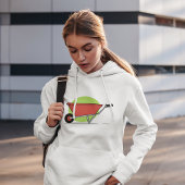 Red Wheelbarrow Hoodie