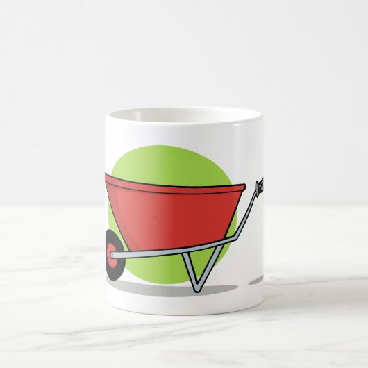 Red Wheelbarrow Koffiemok (Center)