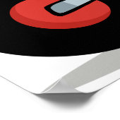 Red Wheelbarrow Poster (Hoek)