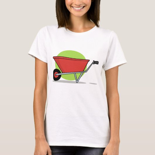 Red Wheelbarrow T-shirt (Voorkant)