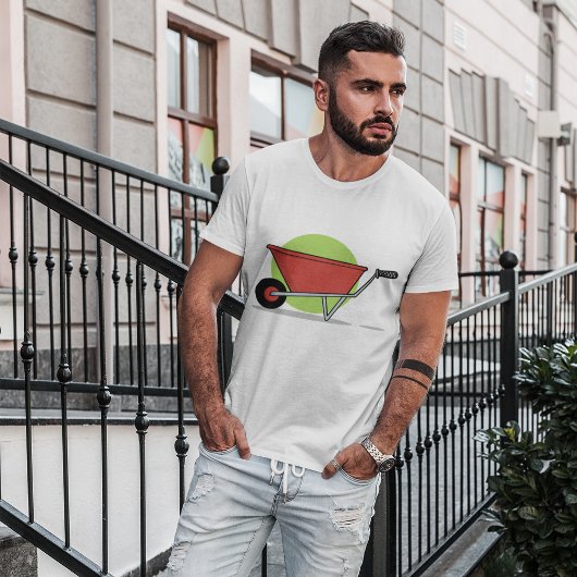Red Wheelbarrow T-shirt