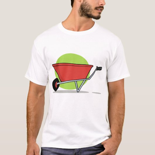 Red Wheelbarrow T-shirt (Voorkant)