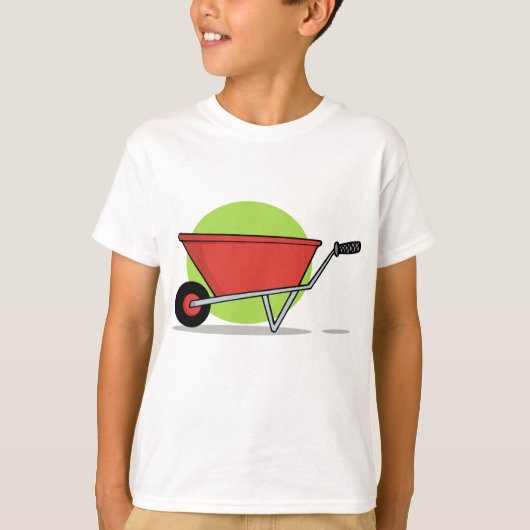 Red Wheelbarrow T-shirt (Voorkant)