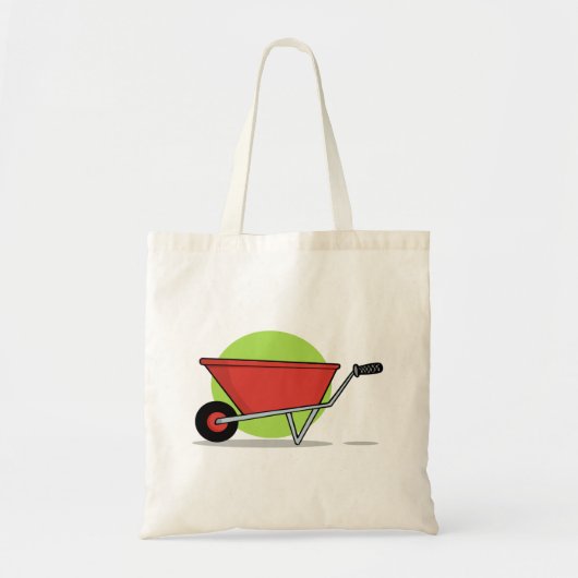 Red Wheelbarrow Tote Bag (Voorkant)