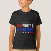 Red, White And Blueberries Patriot Dom 2025  T-shirt (Voorkant)