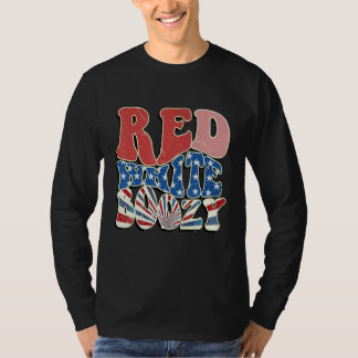 Red White And Boozy 4th Of July Drinking Crew Part T-shirt