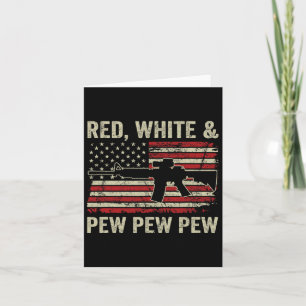 Red White and Pew - Patriotic Pro Pistool AR15 Ver Kaart