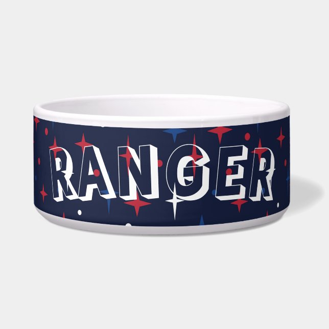 Red White and  Voerbakje (Voorkant)