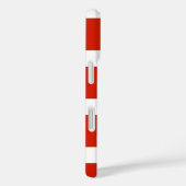 Red White Banner Groothertogdom Toscane Case-Mate iPhone Case (Achterkant / Rechts)