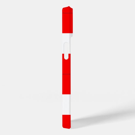 Red White Banner Groothertogdom Toscane Case-Mate iPhone Case (Achterkant / Rechts)