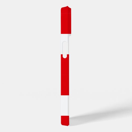 Red White Banner Groothertogdom Toscane Case-Mate iPhone Case (Achterkant / Rechts)