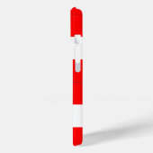 Red White Banner Groothertogdom Toscane Case-Mate iPhone Case (Achterkant / Links)