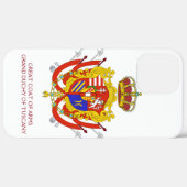 Red White Banner Groothertogdom Toscane Case-Mate iPhone Case (Achterkant / Rechts)