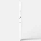 Red White Banner Groothertogdom Toscane Case-Mate iPhone Case (Achterkant / Links)