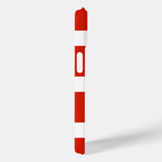 Red White Banner Groothertogdom Toscane Case-Mate iPhone Case (Achterkant / Rechts)