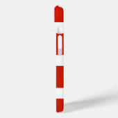 Red White Banner Groothertogdom Toscane Case-Mate iPhone Case (Achterkant / Links)